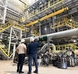 Генеральный директор дальневосточных газовых компаний Александр Черкашин посетил строительную площадку ТЭЦ-4 в Хабаровске