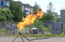 Утечка газа из подземной магистрали произошла в Хабаровске