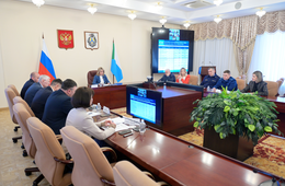 В Правительстве Хабаровского края состоялось первое в 2026 году заседание штаба по газификации